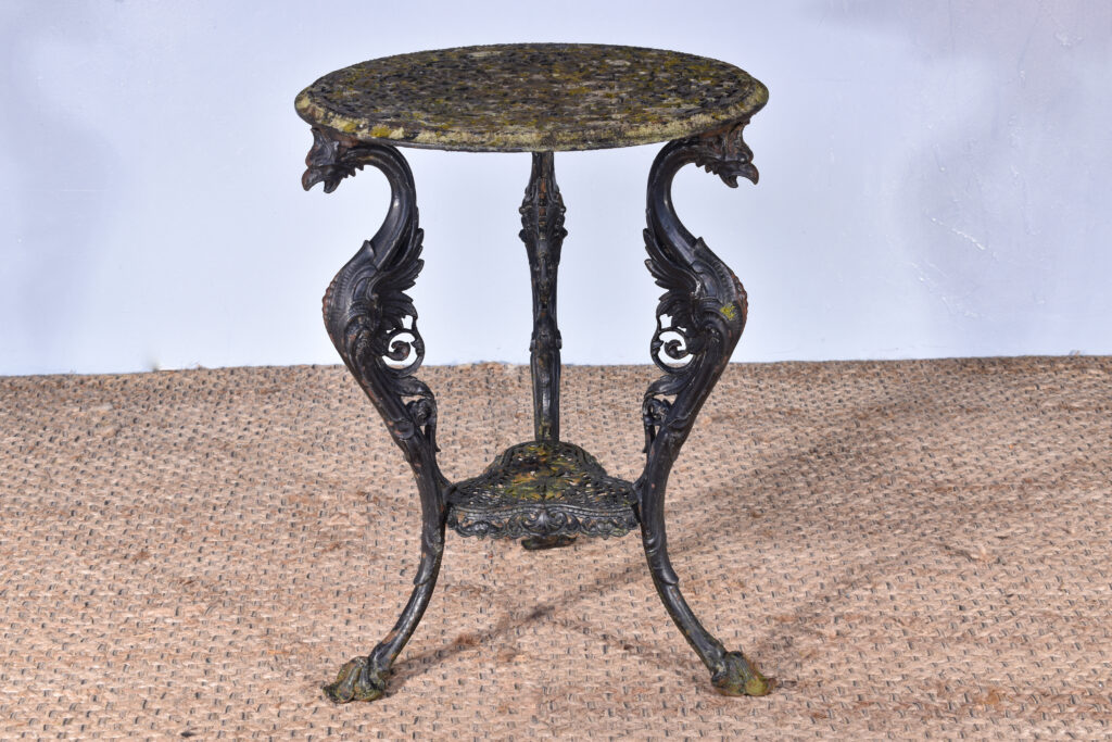 Coalbrookdale Cast Iron Table - William Carr Antiques & Interiors